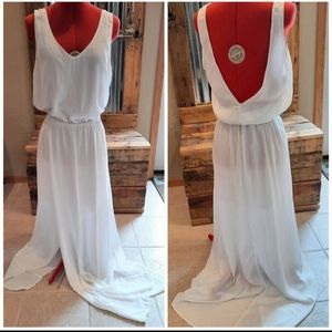 Show Me Your Mumu white maxi dress L Kendall